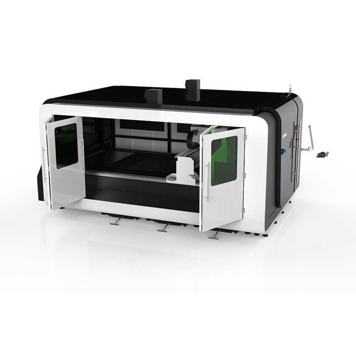 Metal sheet fiber laser cutting machine