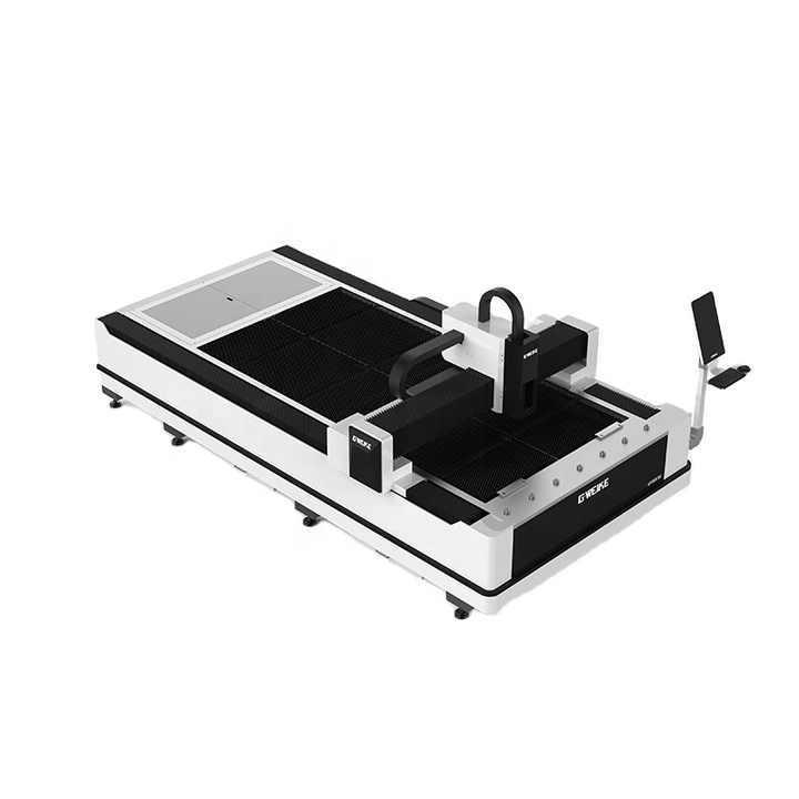 Fiber laser material cutting machine