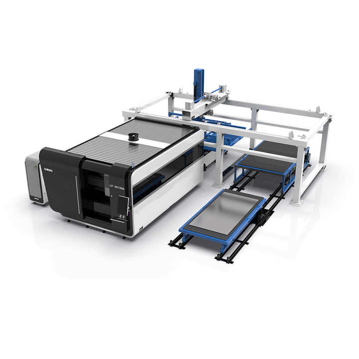 Fiber laser sheet cutting machine